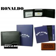Meeste rahakott 0670-DL Black, RONALDO, Nahast rahakotid